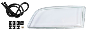 Headlamp glass crystal left in the group Headlights / Lightning / Headlights / Headlamp glass at  Professional Parts Sweden AB (35437001)