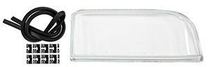 Headlamp glass crystal right in the group Headlights / Lightning / Headlights / Headlamp glass at  Professional Parts Sweden AB (35438502)