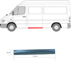 Sdov�gg V�nster Ekonomipl�t in the group Body parts / Body Panel / Body Panel, Sidewall at  Professional Parts Sweden AB (3546003)