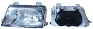 Huvudstr�lkastare H1/ H1 Pneumatisk in the group Headlights / Lightning / Headlights / Headlamp at  Professional Parts Sweden AB (35460136)