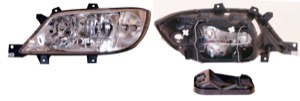 Huvudstr�lkastare H7/H3 in the group Headlights / Lightning / Headlights / Headlamp at  Professional Parts Sweden AB (35460154)
