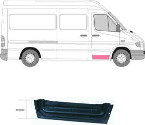 D�rr Karosseri Ekonomipl�t in the group Body parts / Repair Panels / Repair Panel, Door at  Professional Parts Sweden AB (3546132)