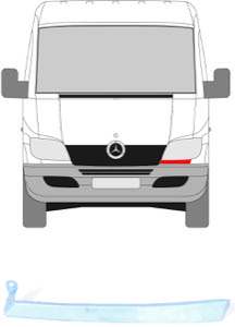 Str�lkastaruttag V�nster in the group  at  Professional Parts Sweden AB (3546215)