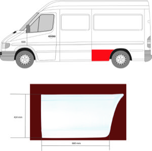 Sdov�gg Med Enkelhjul L�ngsbleck in the group Body parts / Body Panel / Body Panel, Sidewall at  Professional Parts Sweden AB (3546563)