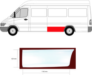 Sdov�gg Med Enkelhjul L�ngsbleck in the group Body parts / Body Panel / Body Panel, Sidewall at  Professional Parts Sweden AB (3546565)