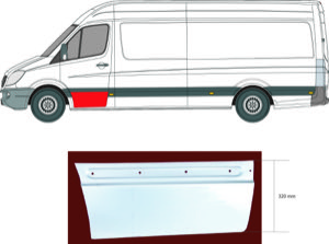 D�rr Karosseri V�nster Fram in the group Body parts / Repair Panels / Repair Panel, Door at  Professional Parts Sweden AB (3547123)