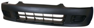 Stotfangare fram svart in the group Body parts / Body Parts / Bumpers / Bumper Cover at  Professional Parts Sweden AB (3710900)