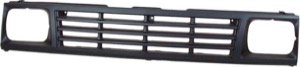 Kylargrill Svart in the group Body parts / Body Parts / Radiator Grille / Radiator Grille at  Professional Parts Sweden AB (3781990)