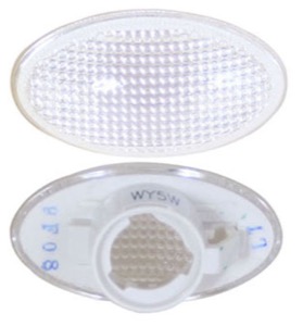 Blinker Utan Lamph�llare Vit in the group Headlights / Lightning / Corner lights / Corner lamp at  Professional Parts Sweden AB (40010610)