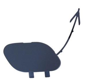 Lucka Bogserkrok Fram M�rkgr� in the group Body parts / Body Parts / Bumpers / Cover, Towhook at  Professional Parts Sweden AB (5025929A1)