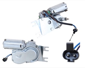 Vindrutetorkarmotor Bak in the group Wiper equipment / Wiper motor at  Professional Parts Sweden AB (50507170)