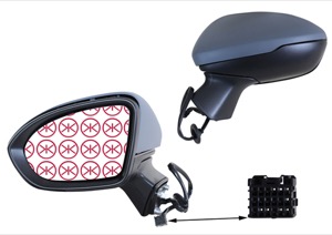 Utv.Spegel 4-Drs Hger in the group Body parts / Mirror / Outside Mirror at  Professional Parts Sweden AB (50541044)