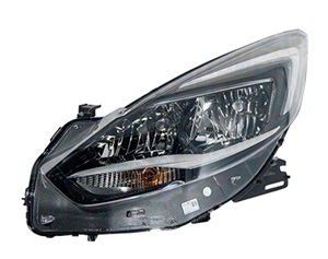 Huvudstr�lkastare V�nster H7/H7 in the group Headlights / Lightning / Headlights / Headlamp at  Professional Parts Sweden AB (50640125A1)