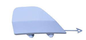 Lucka Bogserkrok Till H�ger Fram in the group Body parts / Body Parts / Bumpers / Cover, Towhook at  Professional Parts Sweden AB (5064910)