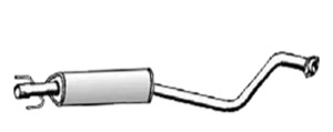 Mittenljudd�mpare in the group Exhaust parts / Exhaust muffler & kits at  Professional Parts Sweden AB (50688655)