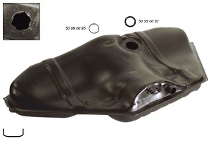 Br�nsletank Inj 61L in the group Body parts / Body Parts / Fuel Tank Filling / Fuel Tank at  Professional Parts Sweden AB (5076006)