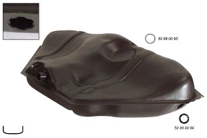 Br�nsletank Inj 61L in the group Body parts / Body Parts / Fuel Tank Filling / Fuel Tank at  Professional Parts Sweden AB (5076007)