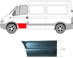 D�rr Karosseri Ekonomipl�t in the group Body parts / Repair Panels / Repair Panel, Door at  Professional Parts Sweden AB (5088121)