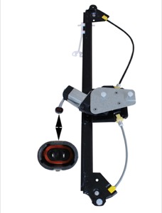 F�nsterhiss Oe-Type Med Elmotor in the group Body parts / Tailgate, Bonnet, Doors, Sunroof / Doors / Window Winder / Window Regulator at  Professional Parts Sweden AB (50891101)