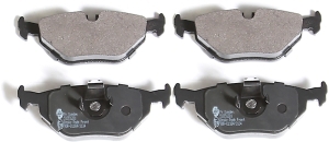 Brake pads rear i gruppen Bromssystem / Bromsbelgg hos  Professional Parts Sweden AB (51051281)