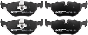 Brake pads rear in the group Brake system / Brake pads at  Professional Parts Sweden AB (51051455)