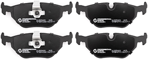 Brake pads rear in the group Brake system / Brake pads at Professional Parts Sweden AB (51051455)