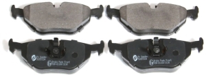 Brake pads rear i gruppen Bromssystem / Bromsbelgg hos  Professional Parts Sweden AB (51057334)