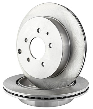 Brake disc rear i gruppen Bromssystem / Bromsskivor hos  Professional Parts Sweden AB (51241232)