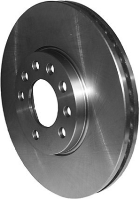 Brake disc front i gruppen Bromssystem / Bromsskivor hos Professional Parts Sweden AB (51342537)