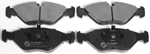 Brake pads front i gruppen Bromssystem / Bromsbelgg hos  Professional Parts Sweden AB (51343768)