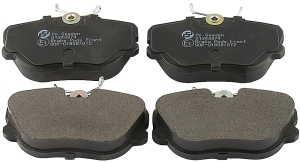 Brake pads front i gruppen Bromssystem / Bromsbelgg hos  Professional Parts Sweden AB (51343974)