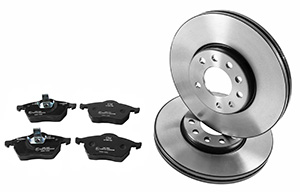 Brake disc kit i gruppen Bromssystem / Bromsskivor hos  Professional Parts Sweden AB (51345482)