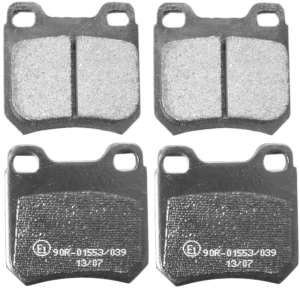 Brake pads rear in the group Brake system / Brake pads at Professional Parts Sweden AB (51347336)
