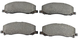 Brake pads front 17''+ in the group Brake system / Brake pads at  Professional Parts Sweden AB (51347752)
