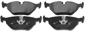 Brake pads rear in the group Brake system / Brake pads at Professional Parts Sweden AB (51348110)