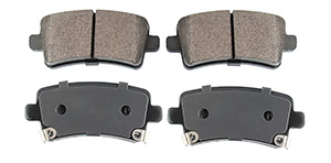 Brake pads rear in the group Brake system / Brake pads at  Professional Parts Sweden AB (51348368)