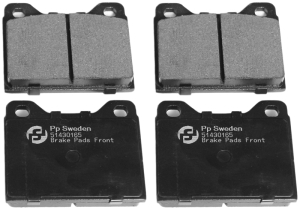 Brake pads front i gruppen Bromssystem / Bromsbelgg hos  Professional Parts Sweden AB (51430165)