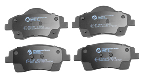 Brake pads front i gruppen Bromssystem / Bromsbelägg hos  Professional Parts Sweden AB (51431410)