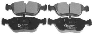 Brake pads front i gruppen Bromssystem / Bromsbelgg hos  Professional Parts Sweden AB (51431587)