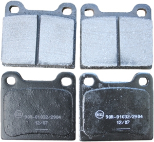 Brake pads rear in the group Brake system / Brake pads at  Professional Parts Sweden AB (51431824)