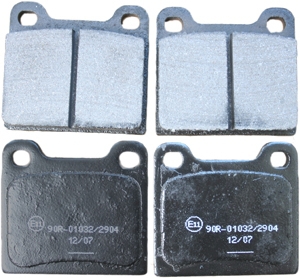 Brake pads rear i gruppen Bromssystem / Bromsbelgg hos  Professional Parts Sweden AB (51431824)