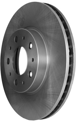 Brake disc front i gruppen Bromssystem / Bromsskivor hos  Professional Parts Sweden AB (51432234)