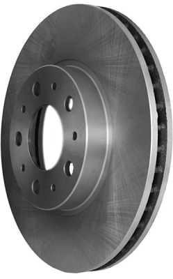 Brake disc front i gruppen Bromssystem / Bromsskivor hos  Professional Parts Sweden AB (51432521)