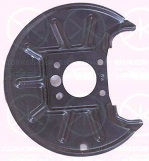 Brake dust shield rear i gruppen Bromssystem / Bromsskld hos  Professional Parts Sweden AB (51432610)