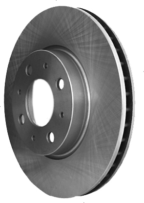 Brake disc front i gruppen Bromssystem / Bromsskivor hos  Professional Parts Sweden AB (51432832)