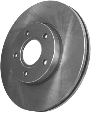Brake disc front i gruppen Bromssystem / Bromsskivor hos  Professional Parts Sweden AB (51432960)