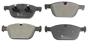Brake pads front in the group Brake system / Brake pads at  Professional Parts Sweden AB (51433943)