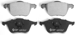 Brake pads front in the group Brake system / Brake pads at Professional Parts Sweden AB (51434285)