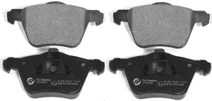 Brake pads front in the group Brake system / Brake pads at Professional Parts Sweden AB (51434331)