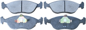 Brake pads front i gruppen Bromssystem / Bromsbelgg hos  Professional Parts Sweden AB (51434703)